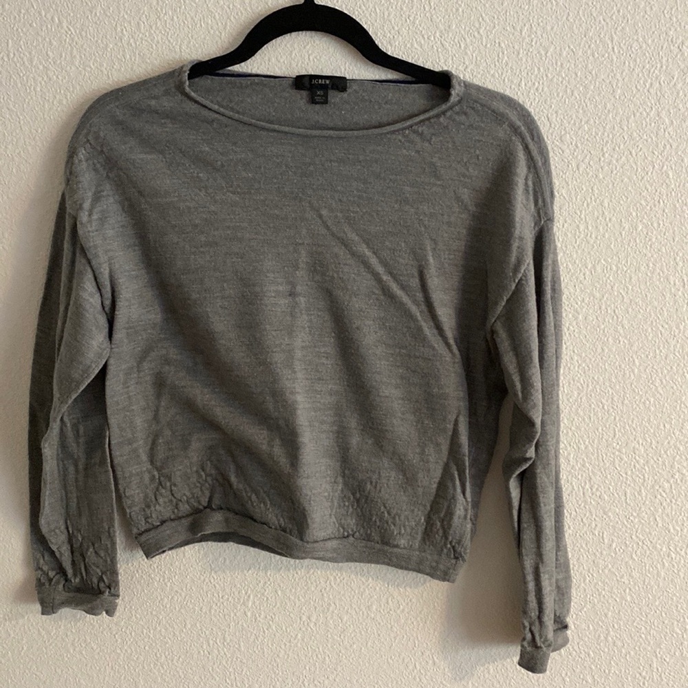 J Crew Wool Thin Sweater